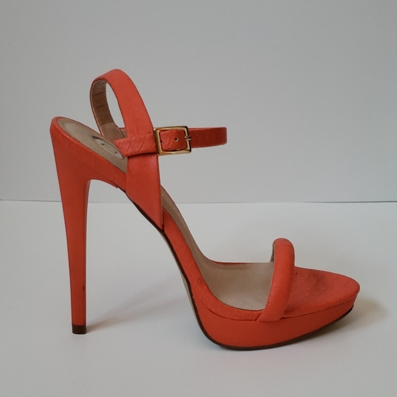 orange shoes river island